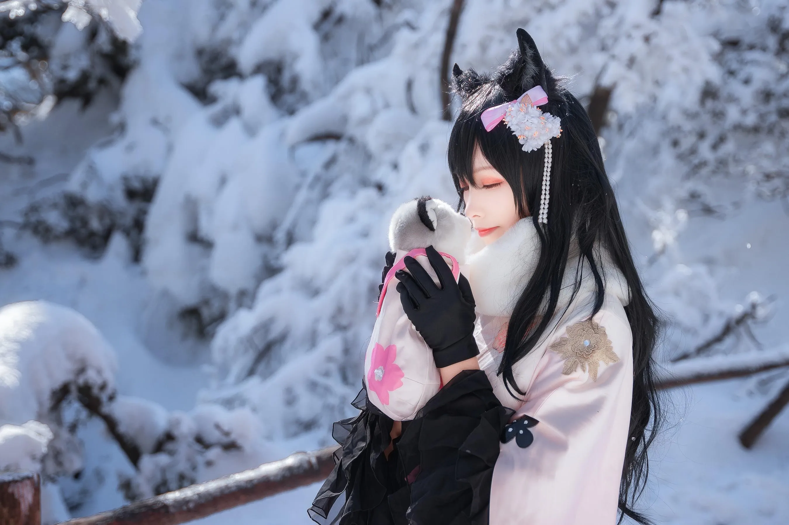 Neko-薇薇 – NO.08 爱宕和服 [45P]插图9